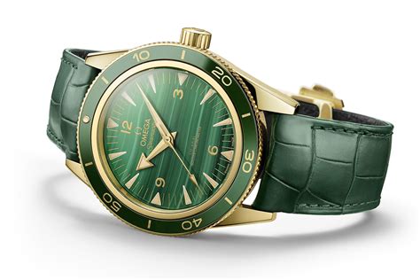 omega seamaster 300 malachite.